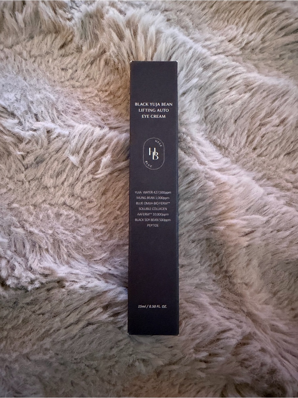 Heveblue Black Yuja Bean Lifting Auto Eye Cream